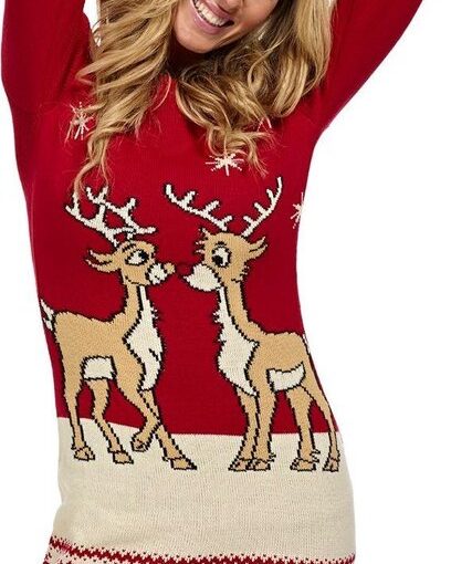 Feestelijke Kerstsweater voor Dames: Stijlvol en Gezellig