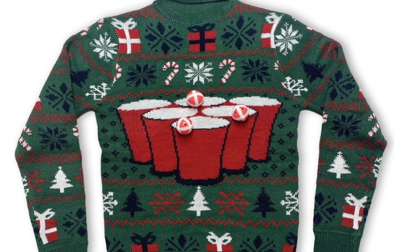 action foute kersttrui