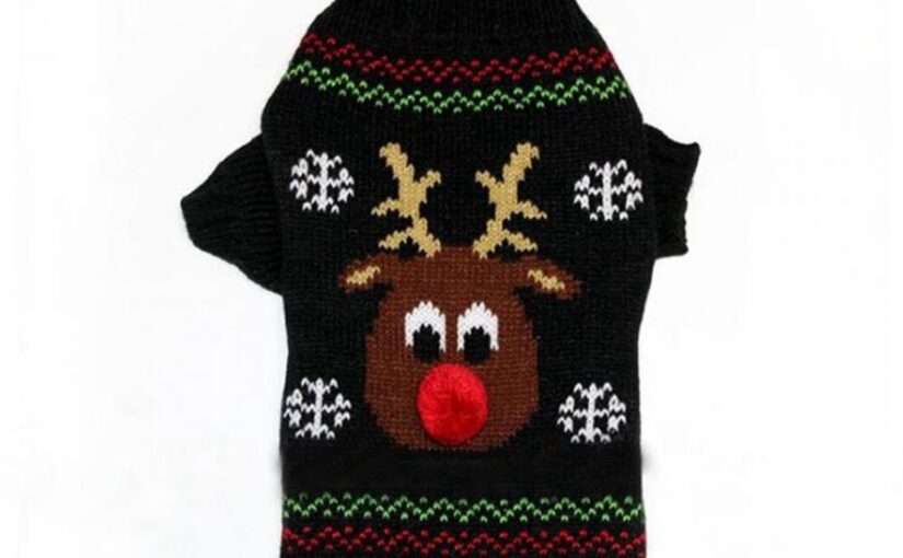 Schattige Kersttrui met Teckelprint: Een Feestelijke Must-Have!